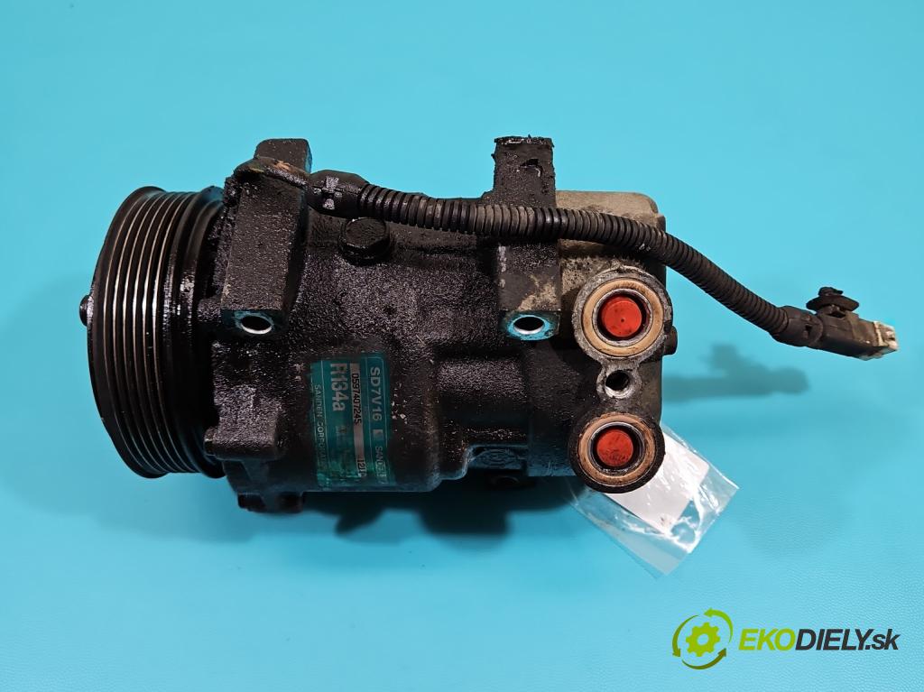 Fiat Ulysse II 2002-2010 2.0 16V 136 HP manual 100 kW 1997 cm3 5- Kompresor: klimatizácie 0597407245 (Kompresory klimatizácie)