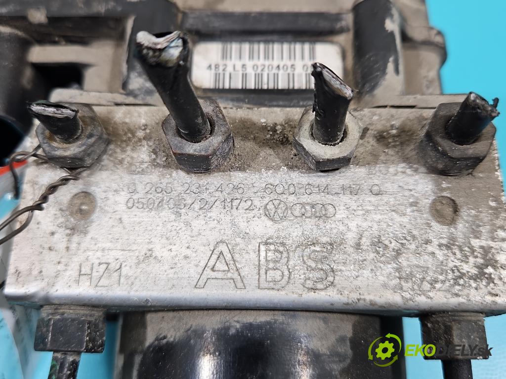 Seat Cordoba II 6L 2002-2008 1.4 16v 75 HP manual 55 kW 1390 cm3 4- čerpadlo abs 0265800363 (Pumpy ABS)