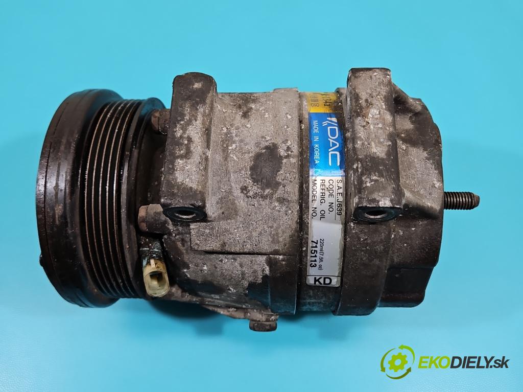 Chevrolet Epica 2.0 20v 143 HP manual 105 kW 1993 cm3 4- Kompresor: klimatizácie 715113 (Kompresory klimatizácie)