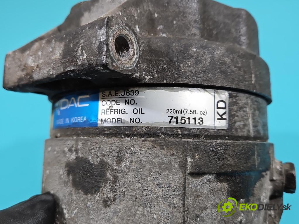 Chevrolet Epica 2.0 20v 143 HP manual 105 kW 1993 cm3 4- Kompresor: klimatizácie 715113 (Kompresory klimatizácie)