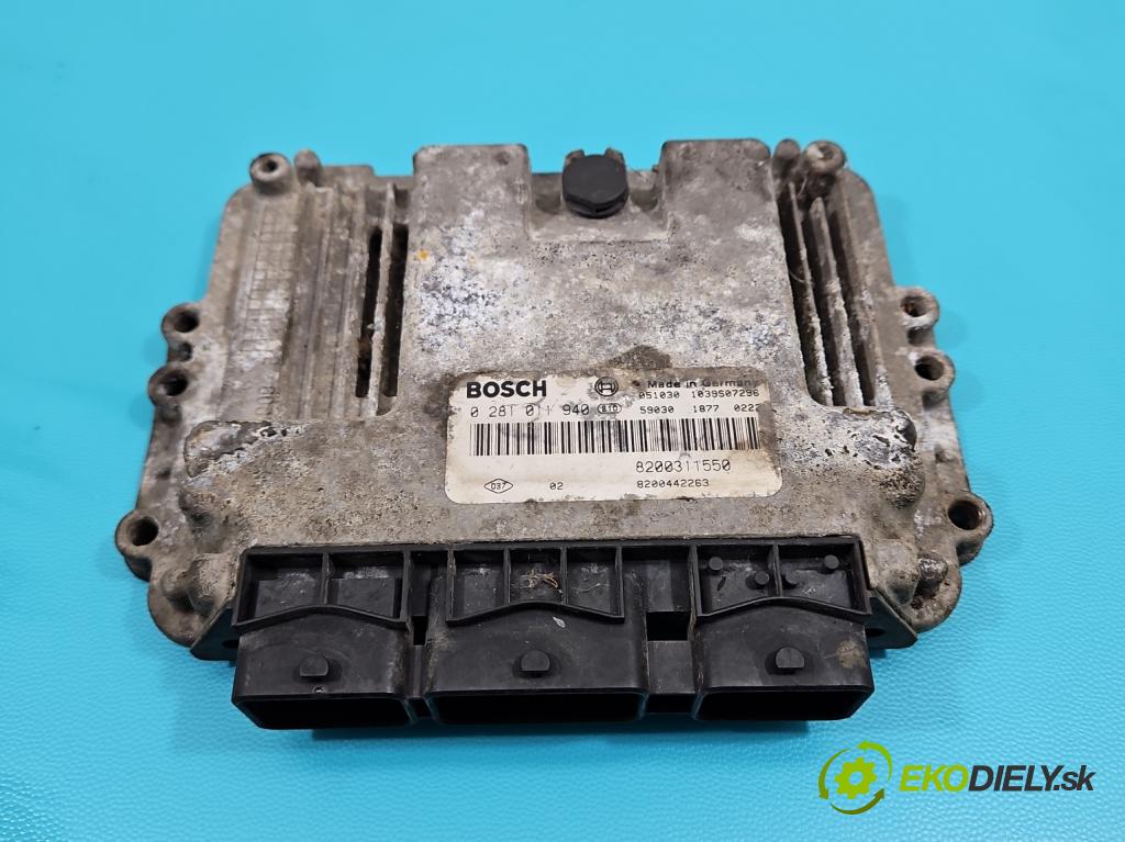 Renault Master II 1998-2010 2.5 dci 114 HP manual 84 kW 2463 cm3 5- riadiaca jednotka motora 0281011940