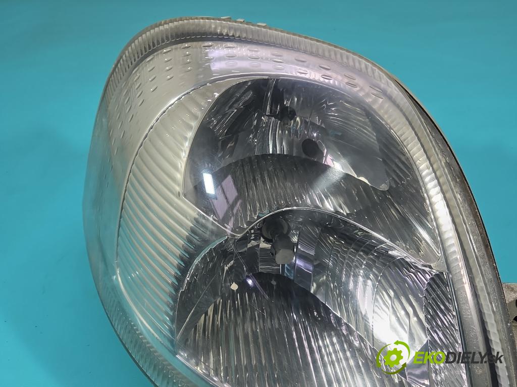 Renault Master II 1998-2010 2.5 dci 114 HP manual 84 kW 2463 cm3 5- Reflektor: pravý 8200163521 (Pravé)