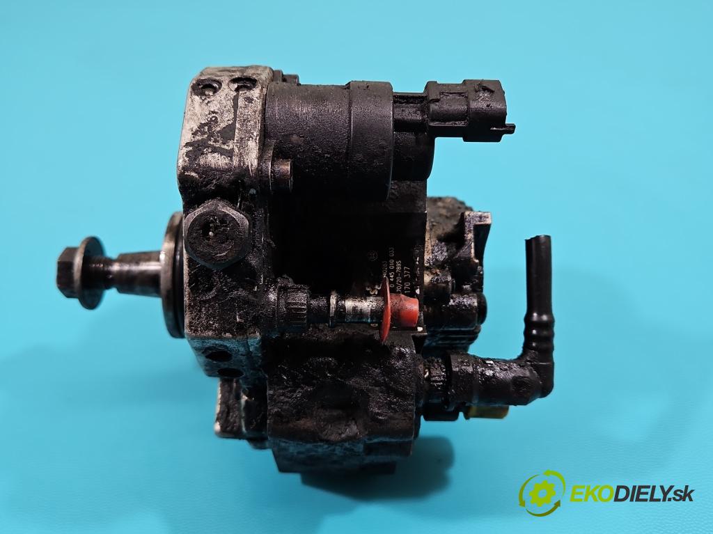 Renault Master II 1998-2010 2.5 dci 114 HP manual 84 kW 2463 cm3 5- čerpadlo vstrekovacia 0445010033 (Vstrekovacie čerpadlá)