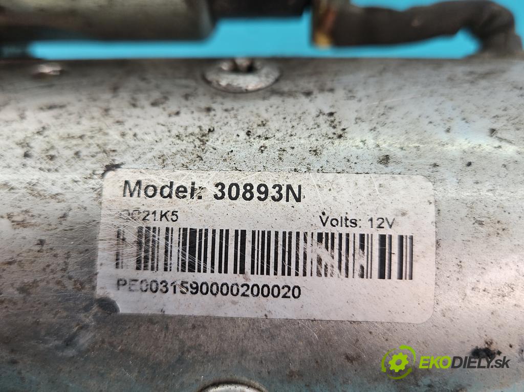 Renault Master II 1998-2010 2.5 dci 114 HP manual 84 kW 2463 cm3 5- štartér 30893N (Štartéry)