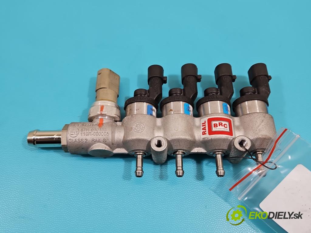 Vw Golf VI 2008-2013 1.4 TSI 122 HP manual 90 kW 1390 cm3 5- vstrek LPG BRC NIEBIESKIE
