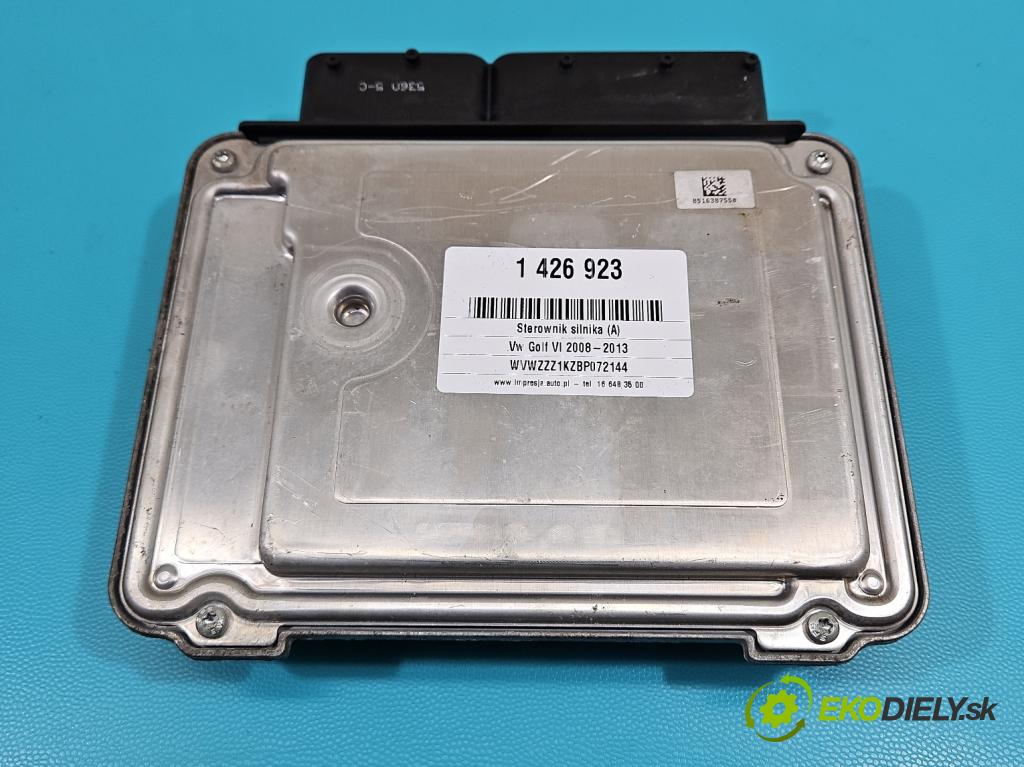 Vw Golf VI 2008-2013 1.4 TSI 122 HP manual 90 kW 1390 cm3 5- riadiaca jednotka motora 03C907309A