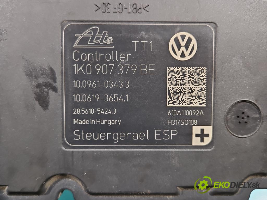 Vw Golf VI 2008-2013 1.4 TSI 122 HP manual 90 kW 1390 cm3 5- čerpadlo abs 1K0614517CP (Pumpy ABS)