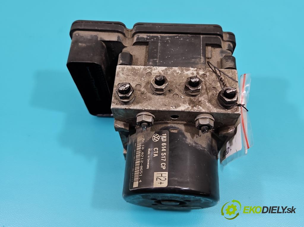 Vw Golf VI 2008-2013 1.4 TSI 122 HP manual 90 kW 1390 cm3 5- čerpadlo abs 1K0614517CP (Pumpy ABS)