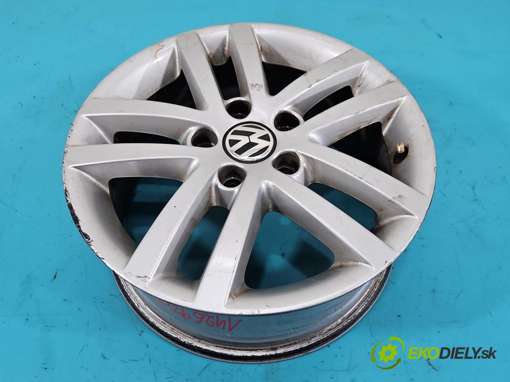 Vw Golf VI 2008-2013 1.4 TSI 122 HP manual 90 kW 1390 cm3 5- Felga hliník: 16" komplet 5K0601025E