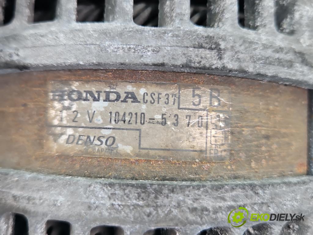 Honda Accord VIII 2008-2015 2.0 VTEC 156 HP manual 115 kW 1997 cm3 4- Alternator 104210-5370 (Alternátory)