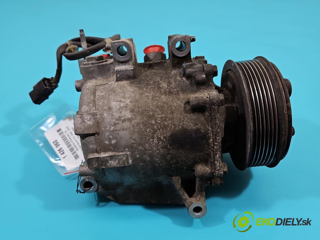 Honda Accord VIII 2008-2015 2.0 VTEC 156 HP manual 115 kW 1997 cm3 4- Kompresor: klimatizácie 20410038A1 (Kompresory klimatizácie)