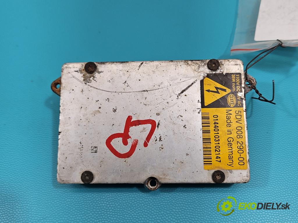 Opel Vectra C 2002-2008 2.0 T 175 HP manual 129 kW 1998 cm3 5- střídač: xenon 5DV008290-00 (Riadiaca jednotka xenónu)