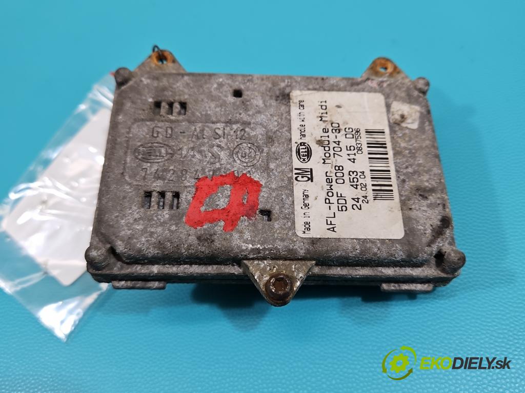 Opel Vectra C 2002-2008 2.0 T 175 HP manual 129 kW 1998 cm3 5- střídač: xenon 24453415DG (Riadiaca jednotka xenónu)