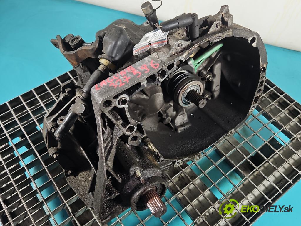 Renault Laguna II 2001-2007 1.6 16V 107 HP manual 79 kW 1598 cm3 5- prevodovka stupeň,rýchlosť manual JH3005