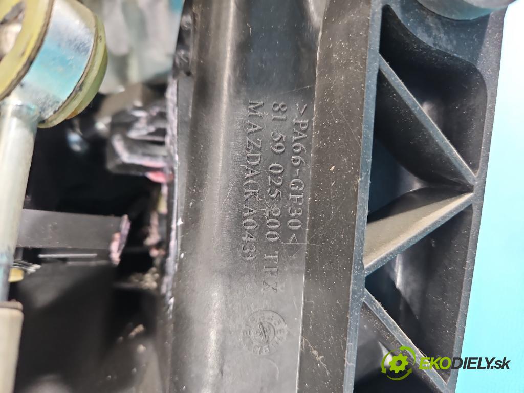 Mazda 5  2005-2010 2.0 citd 110 HP manual 81 kW 1998 cm3 5- Páka: Změny: stupeň,rýchlosť 8159025200 (Rýchlostná páka (kulisa))