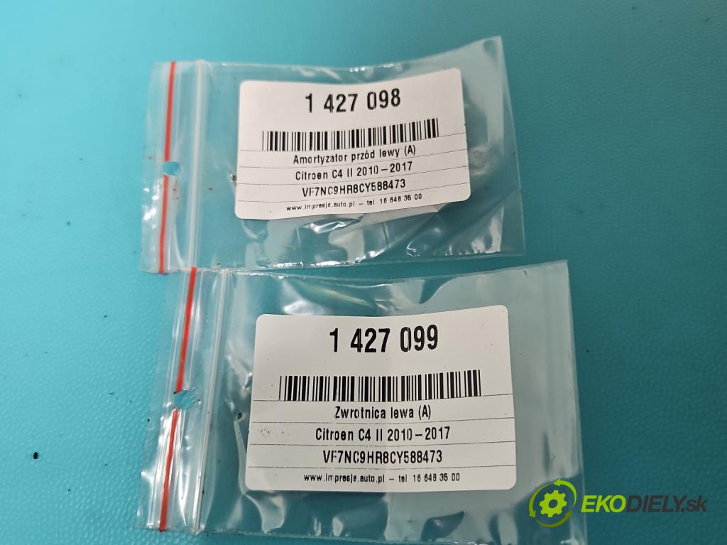 Citroen C4 II 2010-2017 1.6 HDi 111KM manual 82 kW 1560 cm3 5- náboj ľavé  (Náboje)