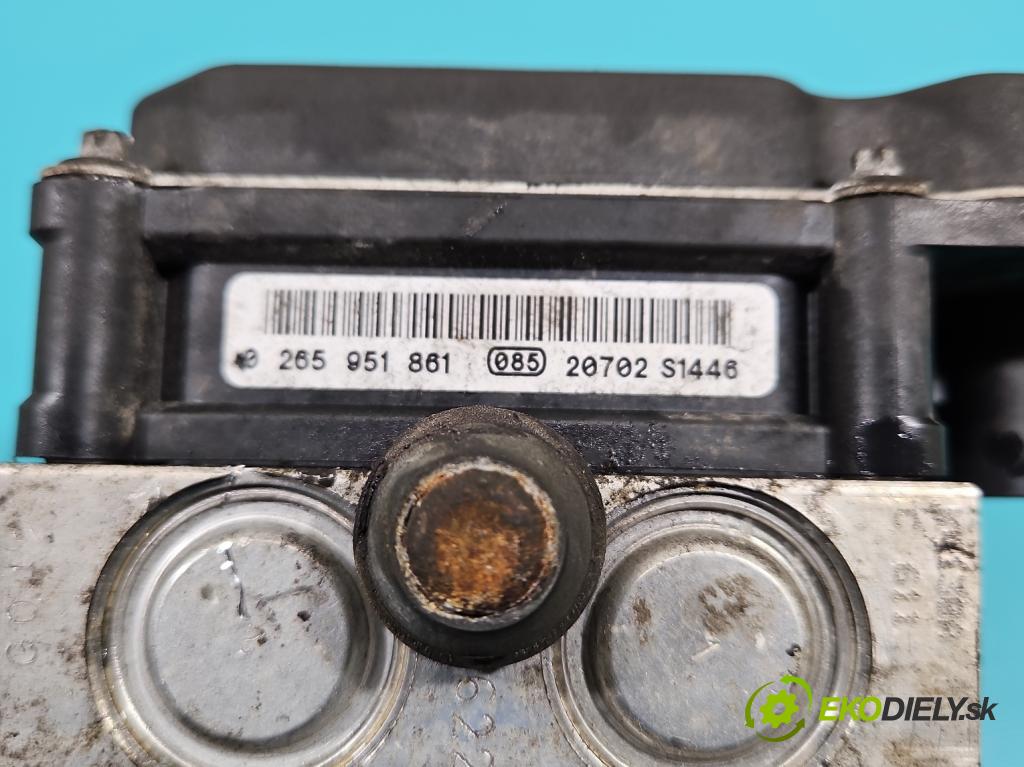 Citroen C4 II 2010-2017 1.6 HDi 111KM manual 82 kW 1560 cm3 5- čerpadlo abs 0265252034 (Pumpy brzdové)