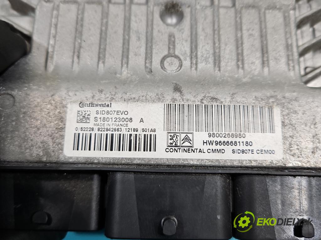 Citroen C4 II 2010-2017 1.6 HDi 111KM manual 82 kW 1560 cm3 5- riadiaca jednotka motora 9800268980
