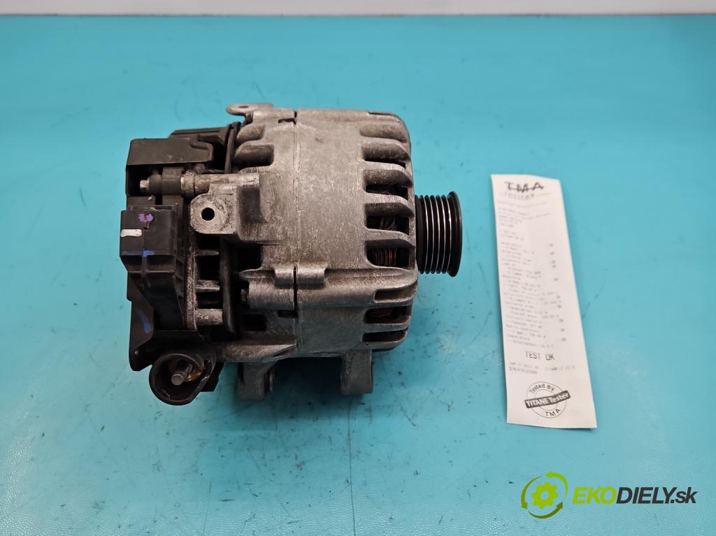 Citroen C4 II 2010-2017 1.6 HDi 111KM manual 82 kW 1560 cm3 5- Alternator 9675753680 (Alternátory)
