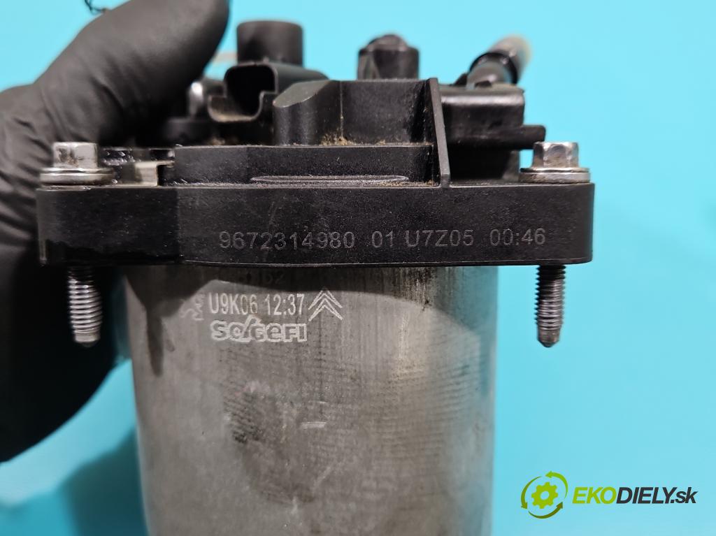 Citroen C4 II 2010-2017 1.6 HDi 111KM manual 82 kW 1560 cm3 5- obal filtra paliva 9672314980