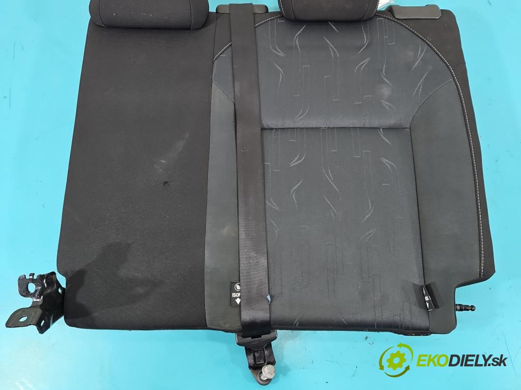Citroen C4 II 2010-2017 1.6 HDi 111KM manual 82 kW 1560 cm3 5- Pohovka: zadné  (Sedačka, sedadlo)