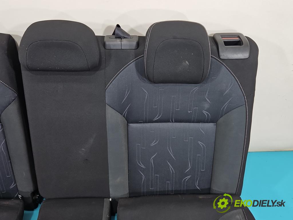 Citroen C4 II 2010-2017 1.6 HDi 111KM manual 82 kW 1560 cm3 5- Pohovka: zadné  (Sedačka, sedadlo)