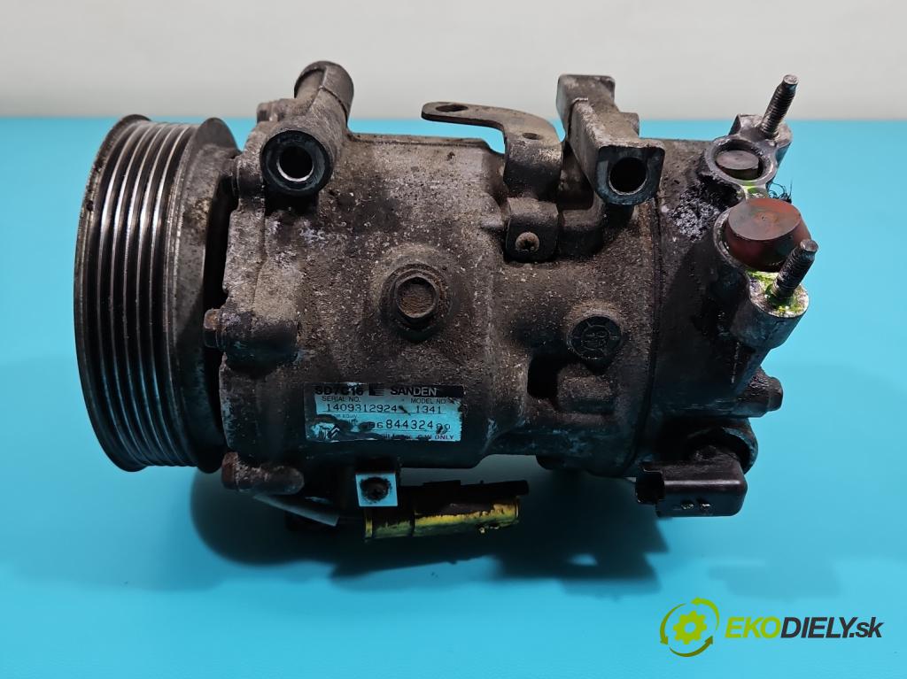 Citroen C4 Grand picasso I 2006-2013 1.6 HDi 109 HP automatic 80 kW 1560 cm3 5- Kompresor: klimatizácie 9684432480 (Kompresory klimatizácie)