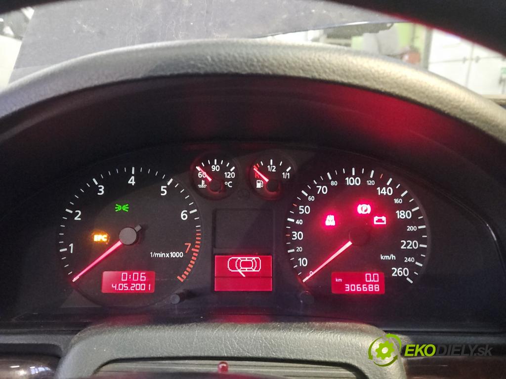 Audi A4 B5 1994-2001 1.8 T 150 HP manual 110 kW 1781 cm3 4- prístrojovka/ budíky 8D0920900P (Prístrojové dosky, displeje)