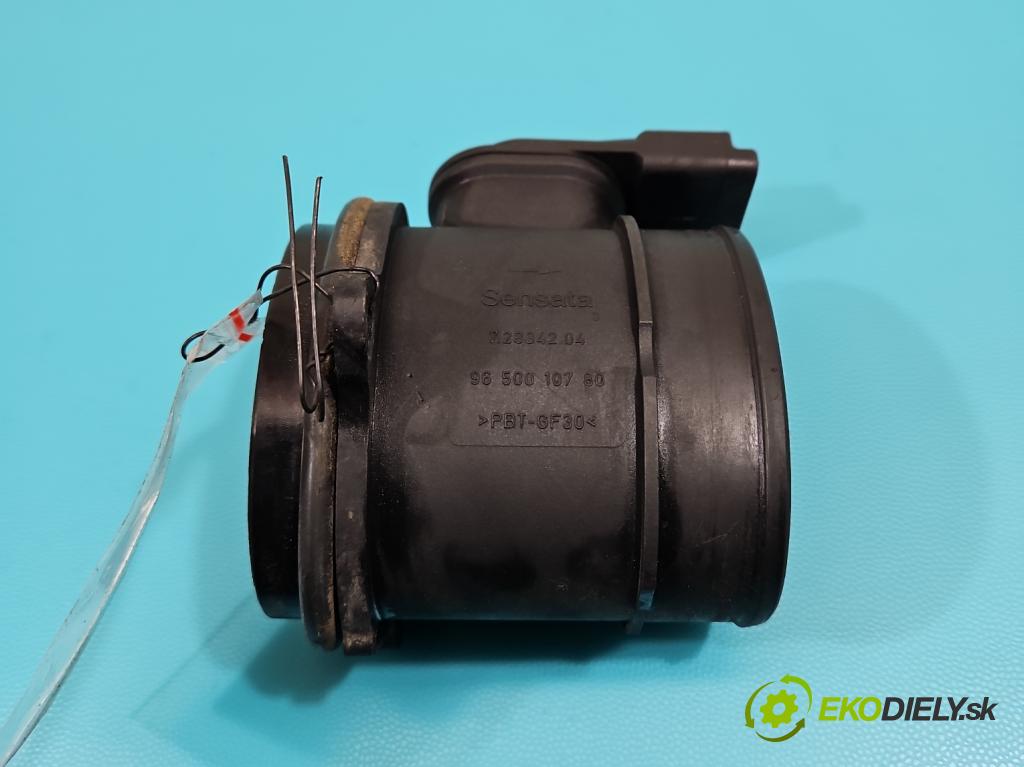 Citroen C4 Grand picasso I 2006-2013 1.6 HDi 109 HP automatic 80 kW 1560 cm3 5- průtokoměr: 9650010780 (Váhy vzduchu)