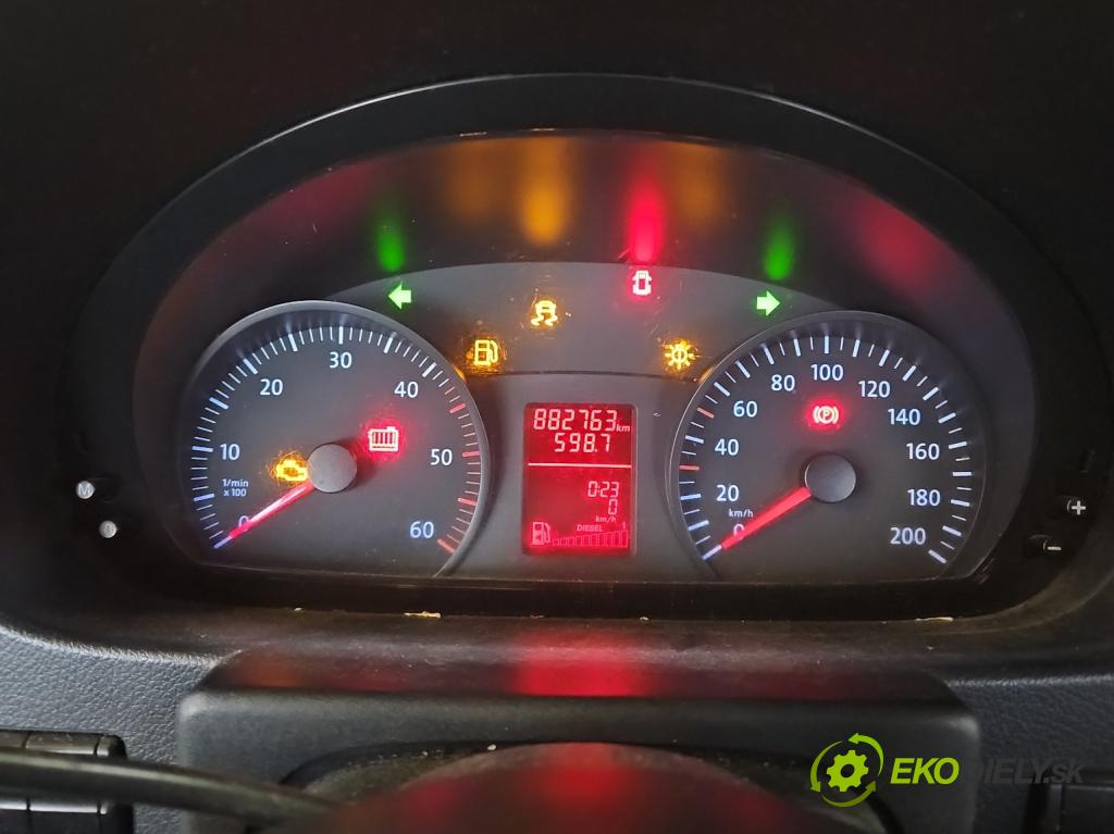 Vw Crafter 2006-2016 2.5 tdi 163 HP manual 120 kW 2461 cm3 5- prístrojovka/ budíky 9069001900 (Prístrojové dosky, displeje)