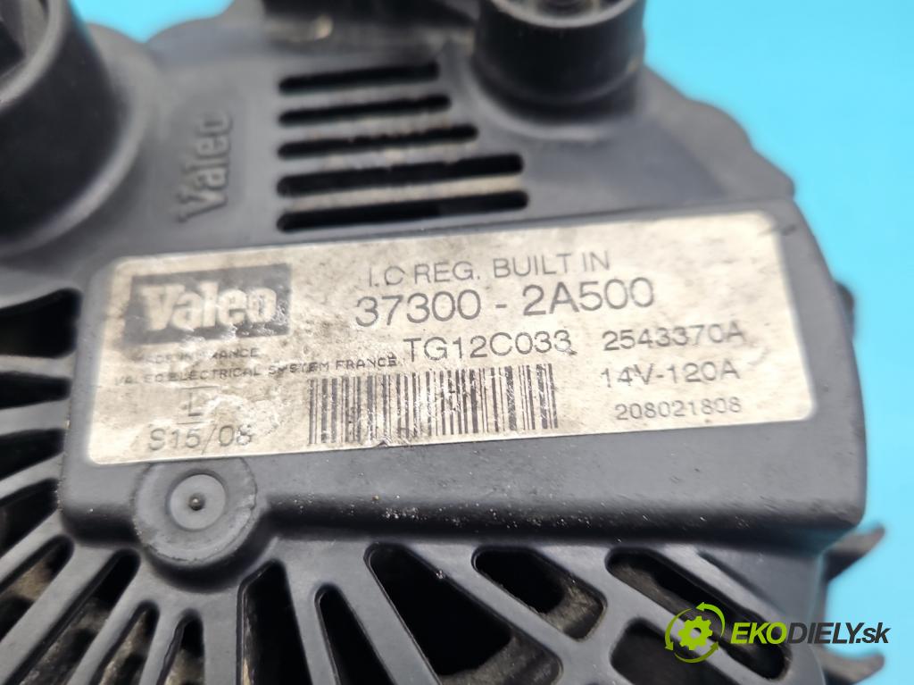 Kia Ceed I 2006-2012 1.6 crdi 90 HP manual 66 kW 1582 cm3 5- Alternator 37300-2A500 (Alternátory)