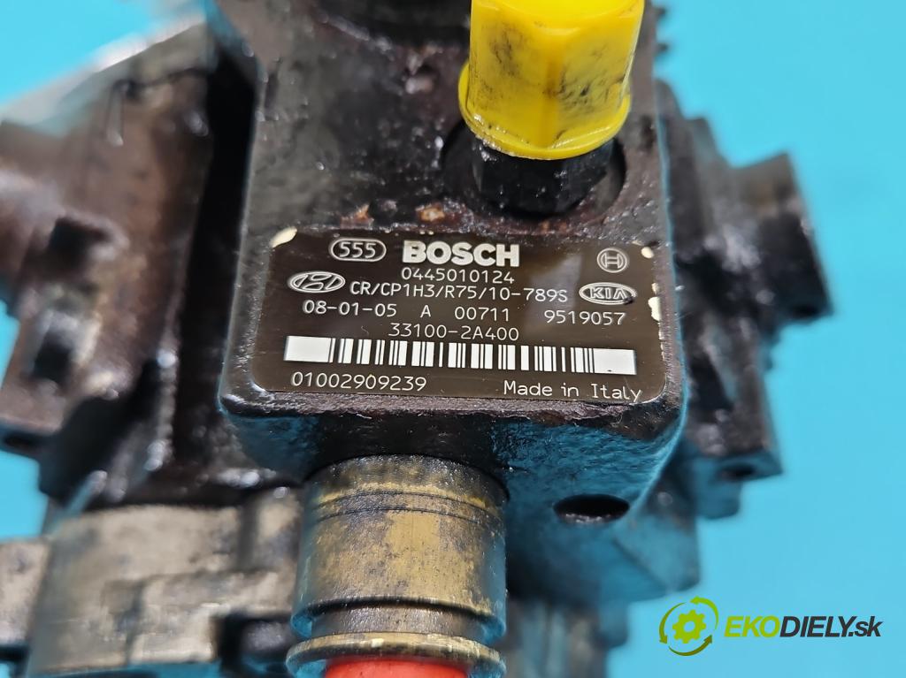 Kia Ceed I 2006-2012 1.6 crdi 90 HP manual 66 kW 1582 cm3 5- čerpadlo vstrekovacia 0445010124 (Vstrekovacie čerpadlo)