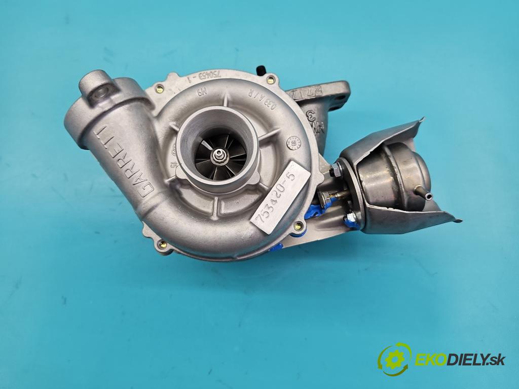 Citroen C4 Grand picasso I 2006-2013 1.6 HDi 109 hp automatic 80 kW 1560 cm3 5- Turbodmychadlo repasováno 753420-5
