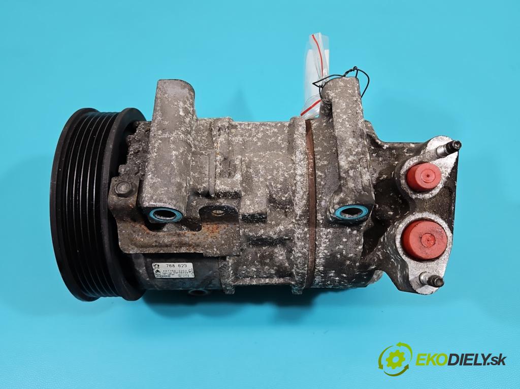 Citroen C4 II 2010-2017 1.6 HDi 111KM manual 82 kW 1560 cm3 5- Kompresor: klimatizácie 768623 (Kompresory klimatizácie)