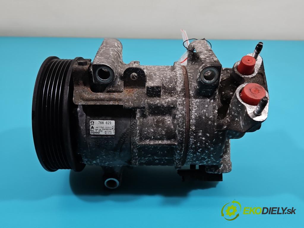Citroen C4 II 2010-2017 1.6 HDi 111KM manual 82 kW 1560 cm3 5- Kompresor: klimatizácie 768623 (Kompresory klimatizácie)