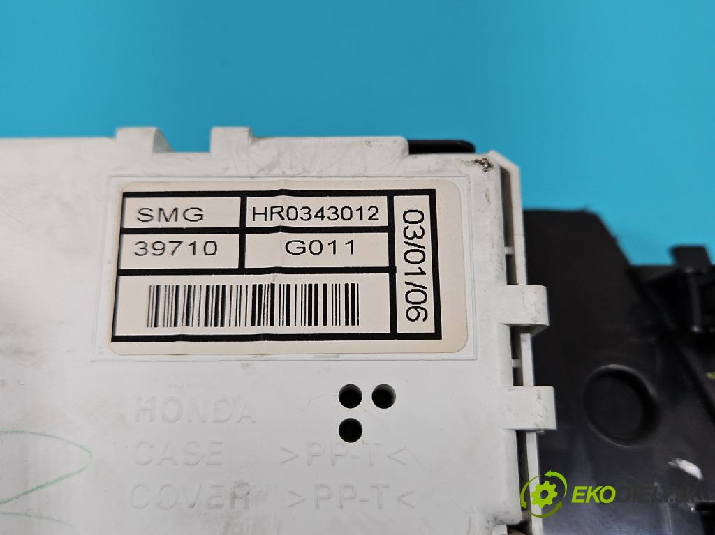Honda Civic VIII 2006-2011 1,4.0 16v i-DSI: 83 HP manual 61 kW 1339 cm3 5- Zobrazit: HR0343012 (Prístrojové dosky, displeje)
