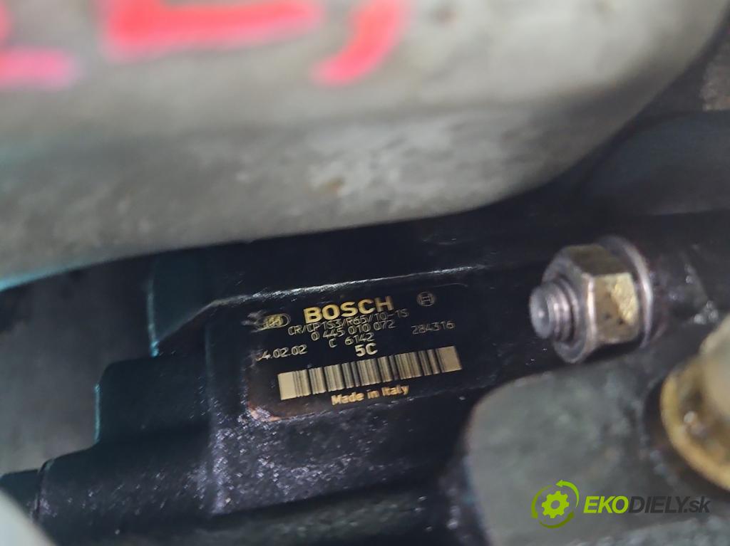 Alfa romeo Gt 1.9 jtd 150 HP manual 110 kW 1910 cm3 3- čerpadlo vstrekovacia 0445010072 (Vstrekovacie čerpadlá)