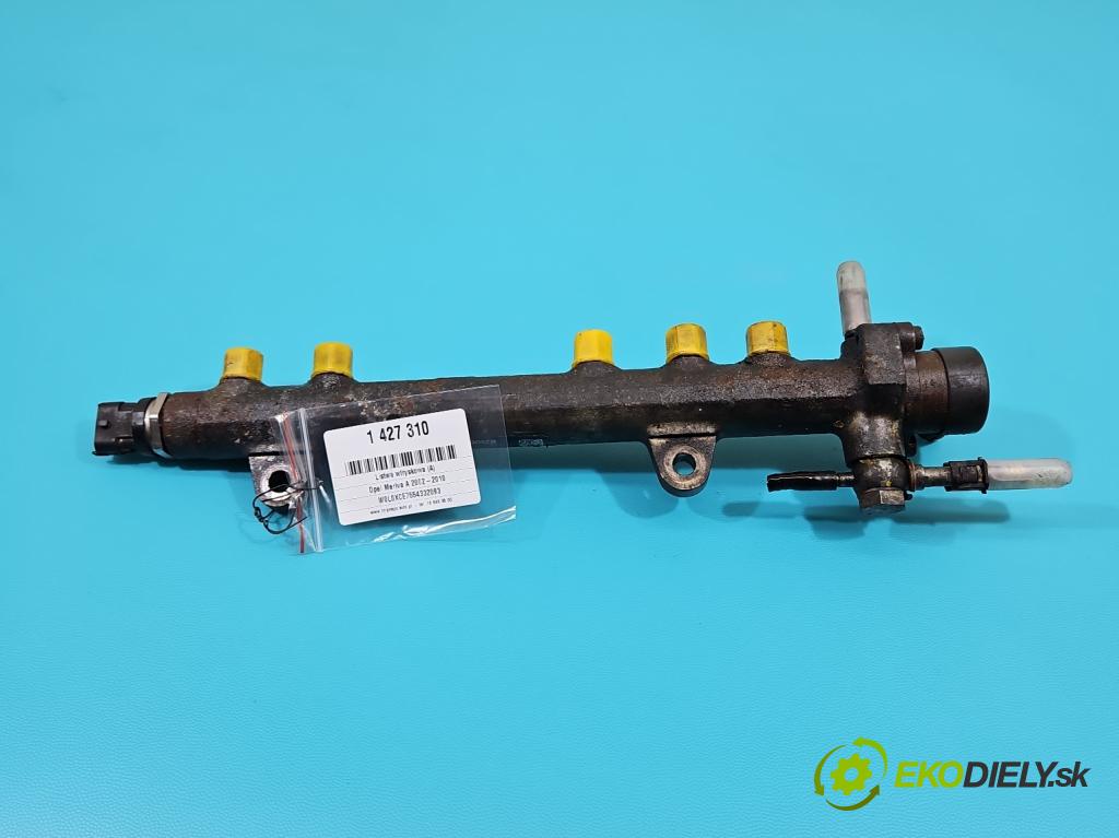 Opel Meriva A 2002-2010 1,3.0 cdti 69KM  51 kW 1248 cm3 5- lišta vstrekovacia 0445214044 (Vstrekovacia lišta)