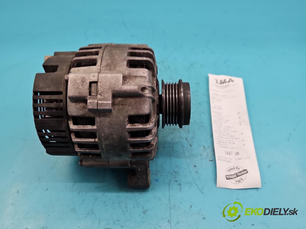 Audi A4 B5 1994-2001 1.8 T 150 HP manual 110 kW 1781 cm3 4- Alternator 06B903016E (Alternátory)