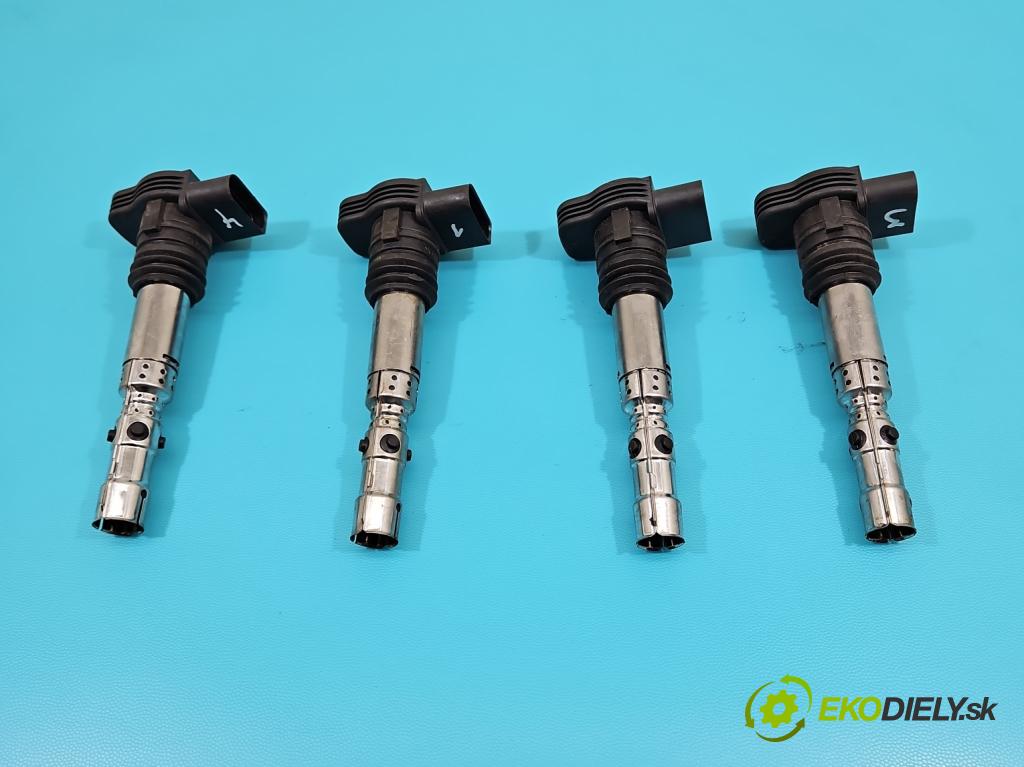 Audi A4 B5 1994-2001 1.8 T 150 HP manual 110 kW 1781 cm3 4- cievka zapaľovacia R0501S004 (Zapaľovacie cievky, moduly)