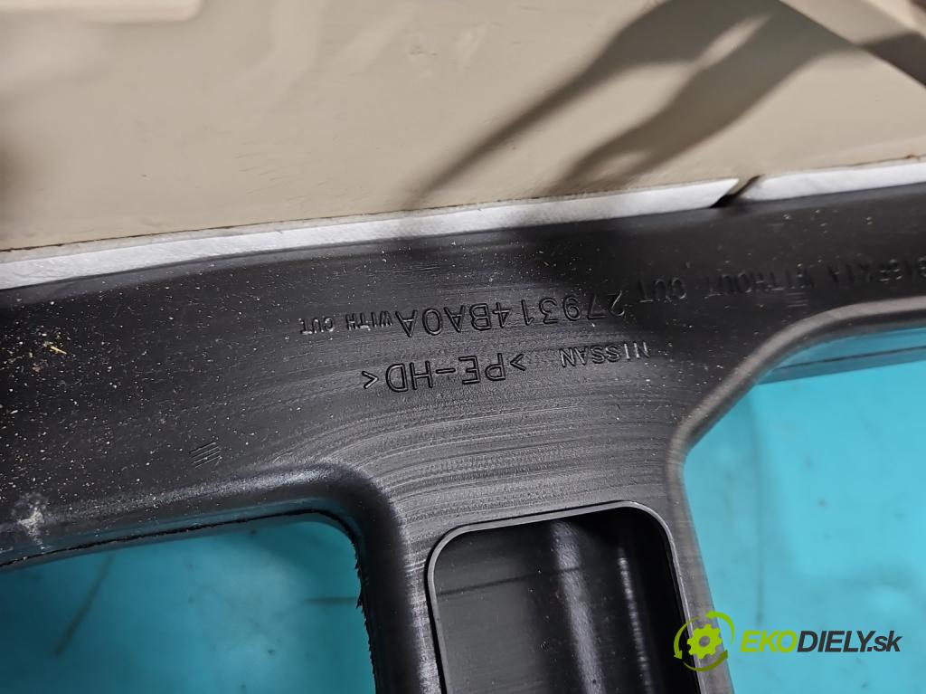 Nissan X-trail III T32 2013-2021 1.6 dci 131 HP manual 96 kW 1598 cm3 5- operadlo 279314 (Lakťové opierky)