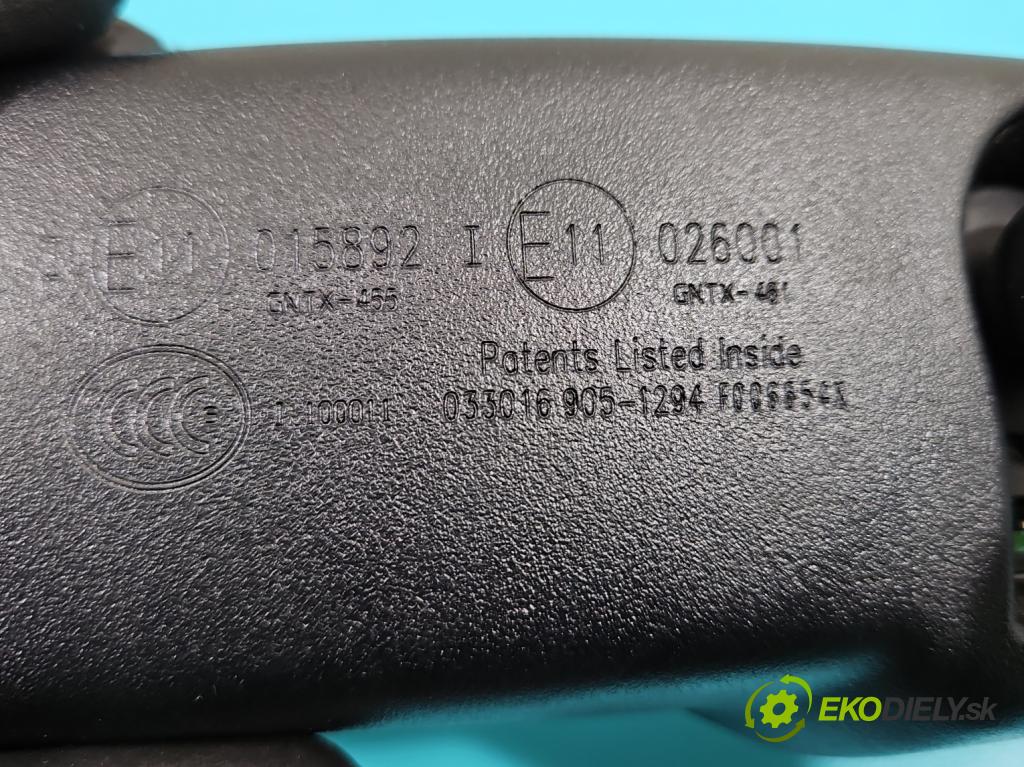 Nissan X-trail III T32 2013-2021 1.6 dci 131 HP manual 96 kW 1598 cm3 5- zrkadlo uvnitř: E11015892 (Spätné zrkadlo vnútorné)