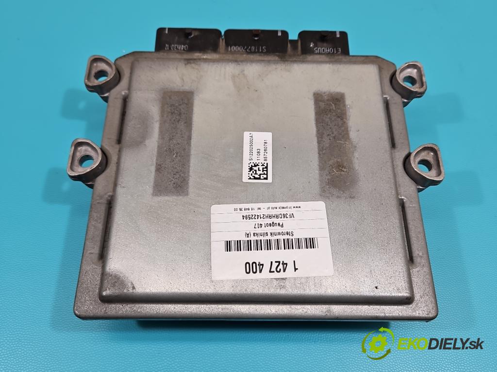 Peugeot 407 2.0 hdi 136 HP manual 100 kW 1997 cm3 4- riadiaca jednotka motora 9661835480