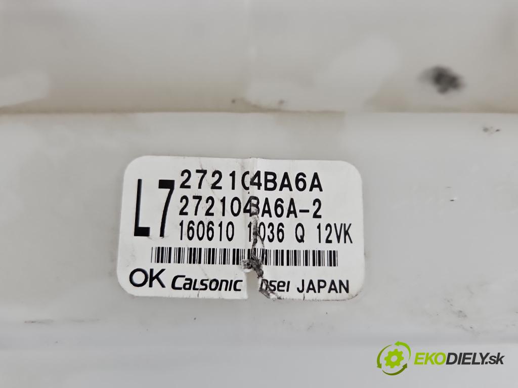 Nissan X-trail III T32 2013-2021 1.6 dci 131 HP manual 96 kW 1598 cm3 5- radiator 272104BA6A (Radiátor kúrenia)