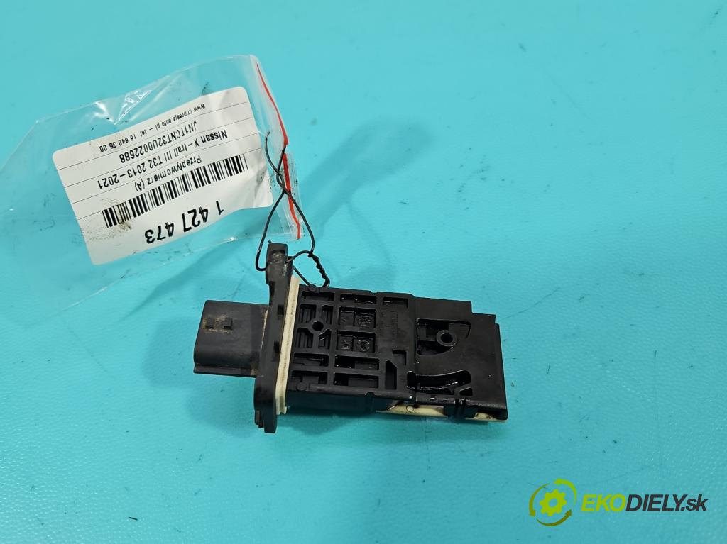 Nissan X-trail III T32 2013-2021 1.6 dci 131 HP manual 96 kW 1598 cm3 5- průtokoměr: 5WK9850 (Váhy vzduchu)