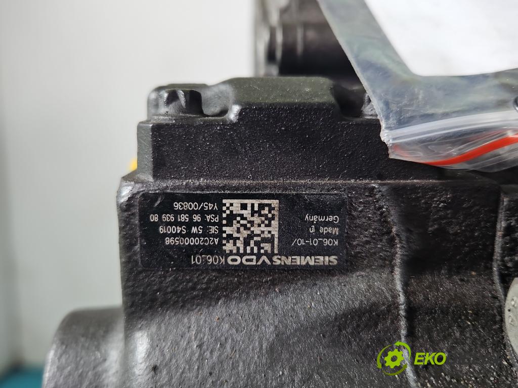 Peugeot 407 2.0 hdi 136 HP manual 100 kW 1997 cm3 4- čerpadlo vstrekovacia A2C20000598 (Vstrekovacie čerpadlá)