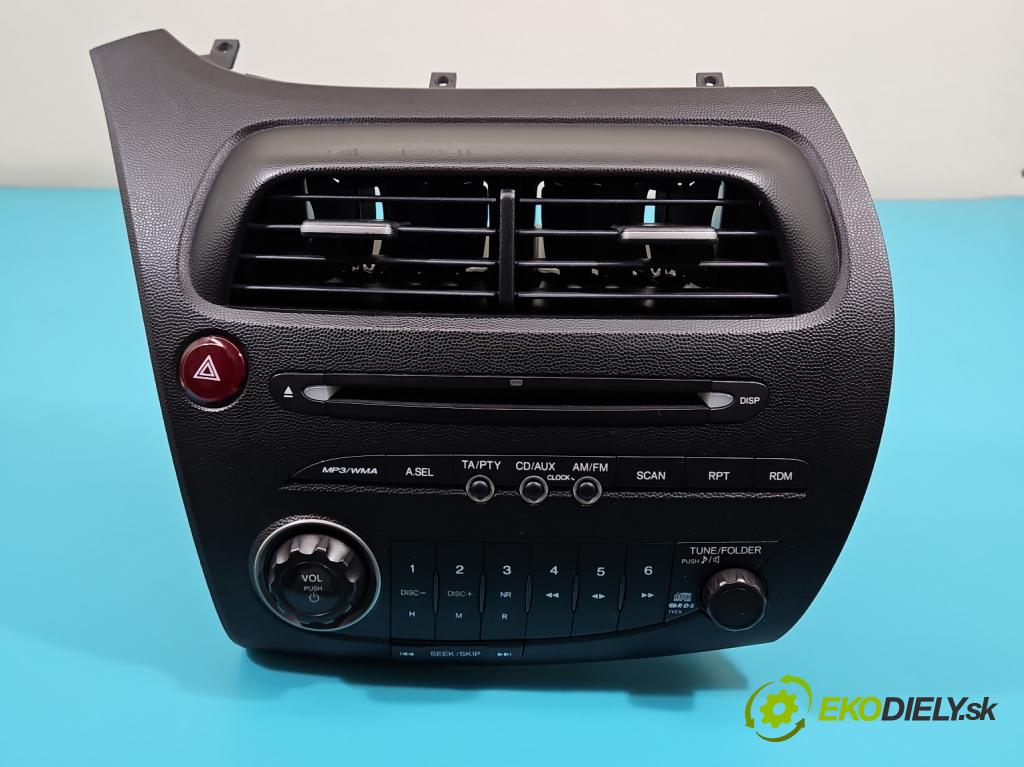 Honda Civic VIII 2006-2011 1,4.0 16v i-DSI: 83 HP manual 61 kW 1339 cm3 5- Radio originál 39100-SMG-G014-M1