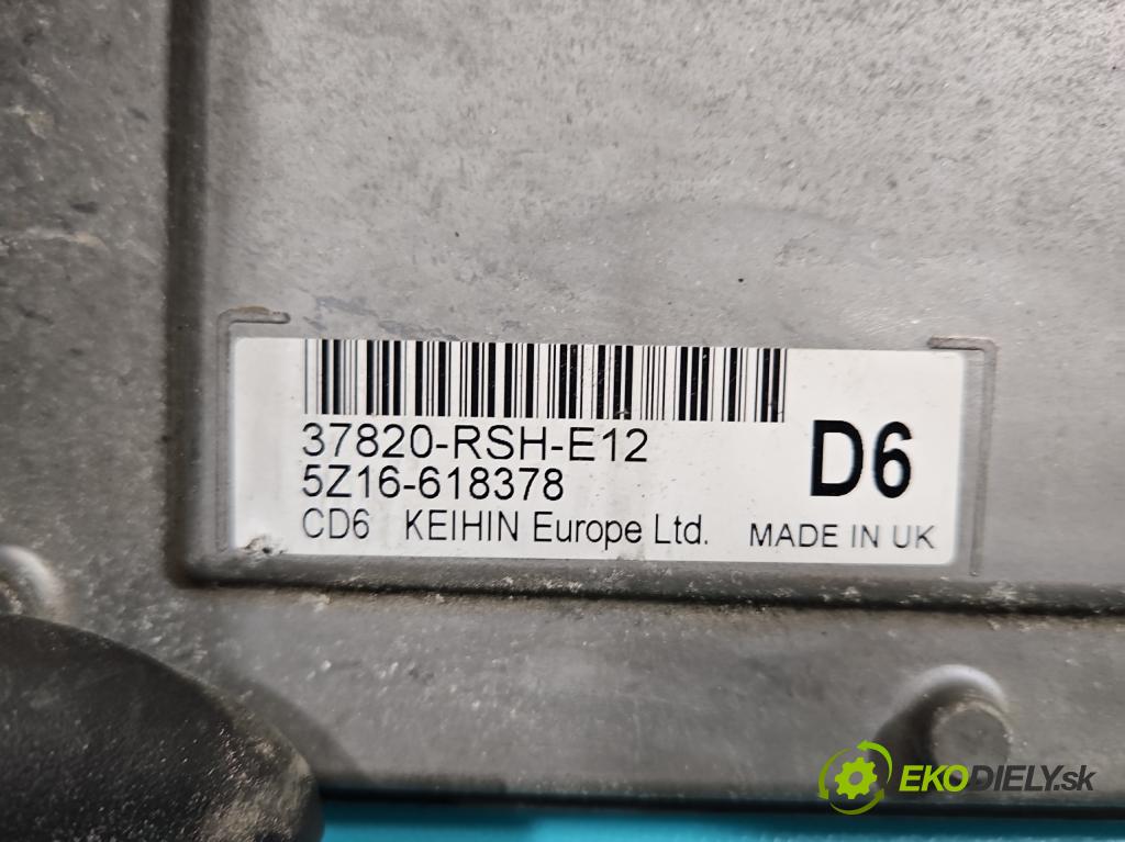 Honda Civic VIII 2006-2011 1,4.0 16v i-DSI: 83 HP manual 61 kW 1339 cm3 5- riadiaca jednotka motora 37820-RSH-E12