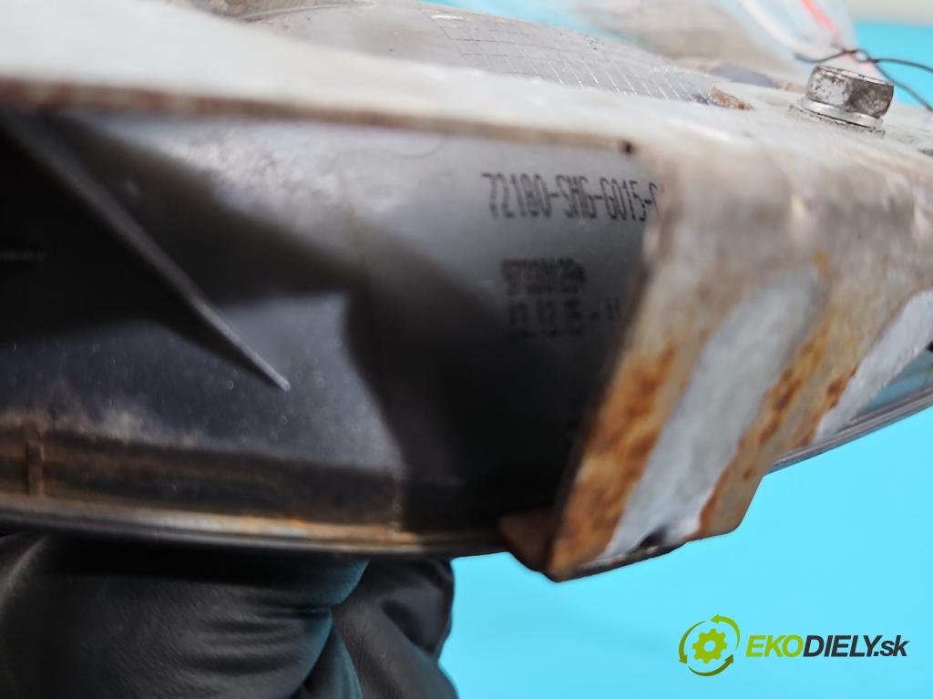 Honda Civic VIII 2006-2011 1,4.0 16v i-DSI: 83 HP manual 61 kW 1339 cm3 5- rukoväť predné ľavé mimo: 72180-SMG-G015-C1 (Vonkajšie predné ľavé)