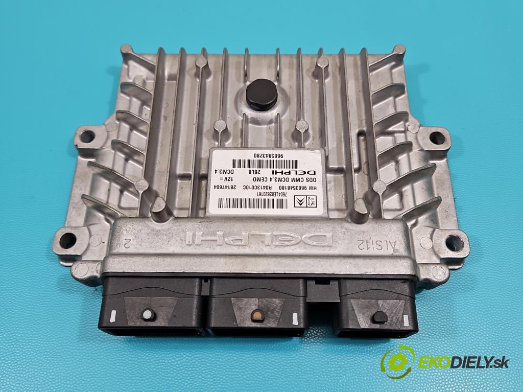 Citroen C5 II 2008-2017 2.0 HDi 136 HP automatic 100 kW 1997 cm3 5- riadiaca jednotka motora 9665843280